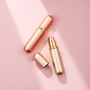 Tùy Chỉnh Bơm Phun Nhôm Chai Nước Hoa Thân Thiện Với Môi Nhôm Đồng Bán Buôn 5Ml Mini Màu Hồng Vàng Đen Nước Hoa <span class=keywords><strong>Atomizer</strong></span> - Product Image 4