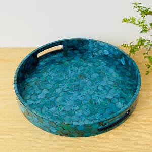 Decoración de regalo para el hogar, bandejas de nácar, bandeja de exhibición de fregona hecha a mano de Vietnam, precio directo del proveedor - Product Image 4