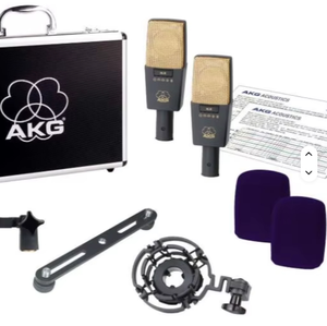 Nuevo Micrófono de Condensador Estereofónico C414 XLII de Diafragma Grande para Voz e Instrumentos, Multipatrón, de Audio Profesional - Product Image 6