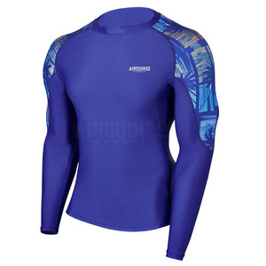 Ropa deportiva Rash Guard para hombre de último diseño, color personalizado, manga larga, Rash Guard con logotipo personalizado - Product Image 2