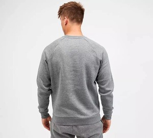 Chándales informales con logotipo personalizado para hombre, Sudadera de cuello redondo, chándal para correr apilado, chándal de peso pesado - Product Image 5