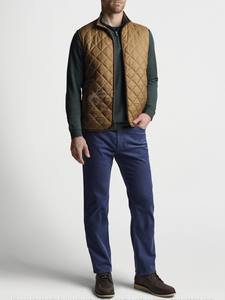 Gilet pour homme hydrofuge saison d'hiver confortable et chaud gilet matelassé en coton lourd veste - Product Image 2