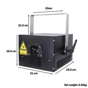 NewFeel 10W Laser RGBW Haut de Gamme avec Contrôle DMX512 pour Scène d'Événement, Mariage, Boîte de Nuit, Performances DJ, Choix <span class=keywords><strong>des</strong></span> <span class=keywords><strong>Artistes</strong></span> - Product Image 2