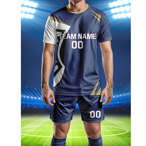 Maillot de football américain sur mesure de haute qualité Premium impression numérique Sublimation équipe haut court maillot de football américain Premium - Product Image 5