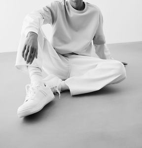 T-shirt oversize imprimé de qualité, col rond, manches courtes, coupe courte, avec motif, logo personnalisé, style streetwear. - Product Image 3