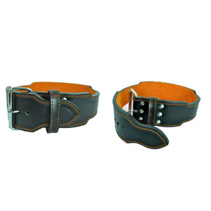 Courroies d'haltérophilie de meilleure qualité Ceinture d'haltérophilie à une broche avec logo personnalisé Ceinture en cuir pour salle de sport pour haltérophilie - Product Image 6