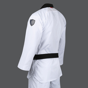 Uniforme de Taekwondo con estampado personalizado y cinturón, tela ligera y transpirable, Karate Dobok para entrenamiento y partidos profesionales - Product Image 3