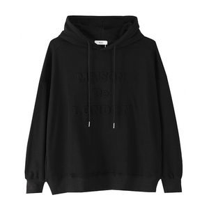 Nouveau sweat à capuche gaufré confortable à manches longues personnalisé à la mode fabriqué en usine prix bon marché pull à capuche gaufré - Product Image 6