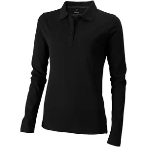 Donna's <b>Long</b>-<b>Sleeved</b> <b>Polo</b> Oakville Promotional Woman's <b>Polo</b> <b>Shirts</b> - Product Image 2