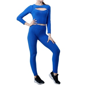 Ensemble de yoga à carreaux grande taille pour femmes, best-seller, avec short à taille élastique sans couture - Vente en gros, haute qualité, personnalisable pour adultes, OEM - Product Image 1