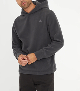 Sudadera con Capucha para Hombre de Alta Calidad, Lavado Ácido, Gruesa, de 300 a 500 g/m², 100% Algodón, Talla Regular - Product Image 1