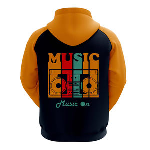 Pull à capuche personnalisé pour hommes, logo imprimé, broderie disponible, sweat à capuche en polaire de qualité supérieure pour le streetwear et le confort hivernal - Product Image 2