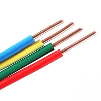 Para la venta THHN THW Alambre Núcleo de cobre Cables eléctricos aislados de PVC Cables domésticos Precio bajo