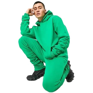 Conjunto Deportivo Casual Personalizado 2025 para Hombre, con Sudadera Holgada y Pantalones, de Alta Calidad, 2 Piezas, para Verano - Product Image 1