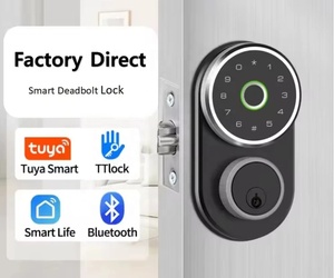Aien tuya Bluetooth mật khẩu chính Vật Lý thiết lập lại nút loại C sạc hợp kim nhôm thông minh chốt cửa khóa với dấu vân tay - Product Image 5