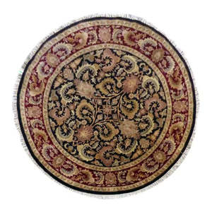 พรมอินเดียถักมือแบบพิเศษ ขนาด 8' x 8' - Product Image 1
