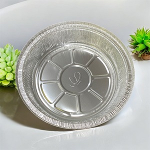 ถาดอบพิซซ่าฟอยล์อลูมิเนียมทรงกลมขนาด9นิ้วถาดอบภาชนะอลูมิเนียมฟอยล์สำหรับอบในเวียดนาม - Product Image 5