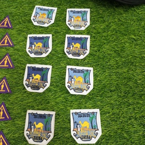 Patch de broderie d'insigne de la reine du sud QOS - Product Image 1