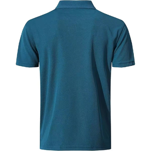 Polo de algodón con etiquetas y logotipo bordado para hombre, camisa de golf de talla grande, Polo de manga corta, ropa deportiva informal transpirable de verano para hombre - Product Image 2