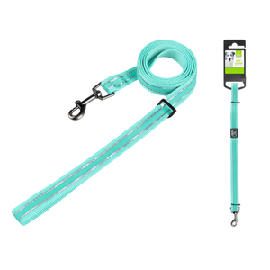 Correa para Mascotas de Doble Color con Tiras Reflectantes y Dos Asas para Collares, Correas y Arneses - Product Image 2
