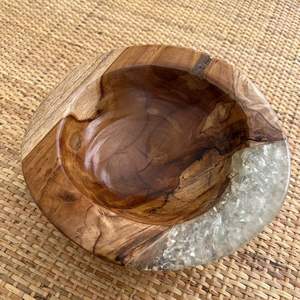 Réponse rapide directement de l'usine prix résine bois plat assiette riz et bol à salade matériel de haute qualité pour mariage de noël - Product Image 6