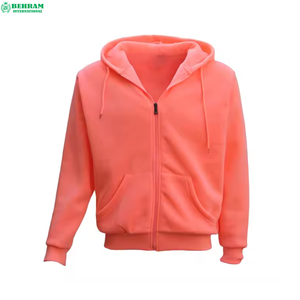 NOUVEAU Sweat à capuche zippé unisexe en molleton/éponge française épaisse, coupe classique, effet vieilli et déchiré, 100 % coton, séchage rapide et respirant, style Hip Hop - Product Image 4