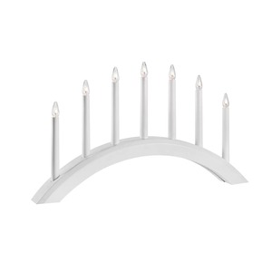 Candelabros de mármol Manora de 9 soportes hechos a mano para una decoración sofisticada del hogar que agrega calidez a cualquier habitación para Pascua - Product Image 2