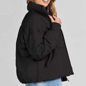 Chaqueta acolchada transpirable de Color sólido para mujer, precio al por mayor, precio barato, ropa de invierno, chaqueta acolchada de último diseño para mujer - Product Image 5