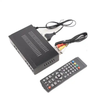 Set Top Box DVB T2 Full HD 1080P H.265 HEVC Penerima TV Digital Terestrial FTA Decoder Android 10 Quad Core OEM ODM Grosir