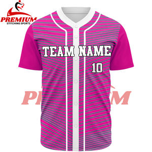 Maillot de baseball personnalisé avec logo OEM, vêtements de sport tendance, maillots vierges pour le baseball et le softball, maillot de sublimation avec design personnalisé - Product Image 5