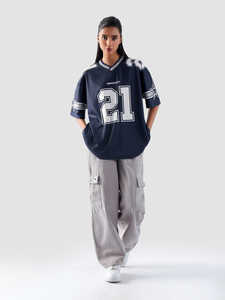 Camiseta de baloncesto personalizada camiseta cuadrada de gran tamaño Unisex gráfico cuello en V Retro malla transpirable Casual sublimación estampado Y2K fútbol - Product Image 2