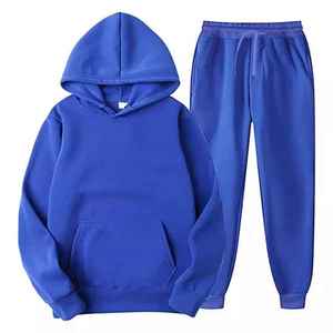 Respirant hiver hommes pull décontracté sport costume capuche XL taille solide Jogging survêtement formation personnalisable Logo poids lourd - Product Image 6