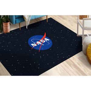 Tapis imprimé Univers Galactique : Tapis épais, antidérapant, moderne, avec poils doux - Product Image 1