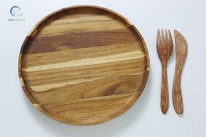 Bandejas de Servir de Madera de Teca Natural - Venta al por Mayor de Alta Gama para el Hogar y la Hostelería - Product Image 3