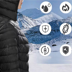 Longue veste d'hiver en coton rembourrée pour femmes à bas prix, légère et sur mesure, au prix de gros - Product Image 4