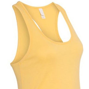 Camiseta sin mangas básica de entrenamiento de punto transpirable sólido para mujer, logotipo personalizado, estilo informal de verano, opciones de talla grande disponibles, varios - Product Image 6