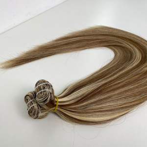 26-Inch Raw Virgin Remy Hair Extensions Double Drawn <b>Piano</b> Color Straight Weave High Quality for All Colors - Product Image 2