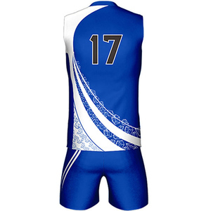 Ensemble d'uniformes de volley-ball pour hommes adultes, design dernier cri, durable, 100 % polyester, léger, séchage rapide, respirant, couleurs personnalisables - Product Image 6