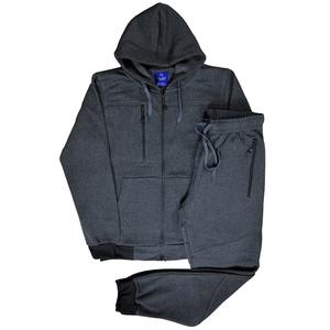 Custom Casual Heavyweight Full Sleeve Active Tracksuit Quick Dry Breathable Fleece Fabric Durable Fitness Wear for Running Gym - Product Image 2