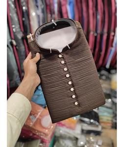 Kurta en coton doux traditionnel pour la texture des hommes Perfect pour le fournisseur indien de Festival Wear - Product Image 4