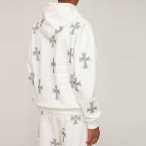 Chándales de diamantes de imitación personalizados con su propio diseño, chándales de diamantes de imitación hechos con calidad más vendidos - Product Image 2