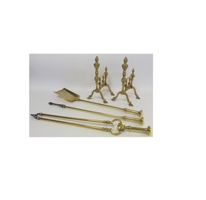 ราคาถูกราคาเครื่องมือในร่มFiresideอุปกรณ์เสริมขนาดใหญ่กลางแจ้งผู้ถือFire Kitพร้อมโป๊กเกอร์พลั่วแหนบแปรงขาตั้ง - Product Image 6