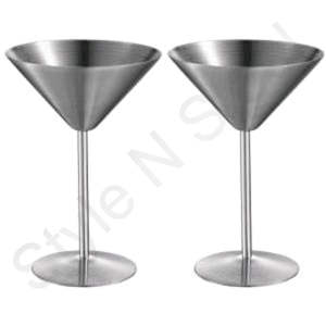 Verre à vin en acier inoxydable gobelet verre à champagne de luxe pour bar, fête, mariage, tasse martelée à Moscou de couleurs assorties - Product Image 2