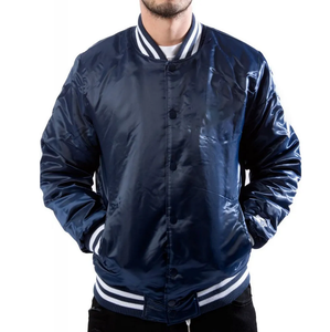 Chaqueta Bomber Clásica Unisex de Lona con Corazón Bordado de Chicago, para Invierno, con Capucha, de Secado Rápido, Estilo Deportivo, Holgada - Product Image 3