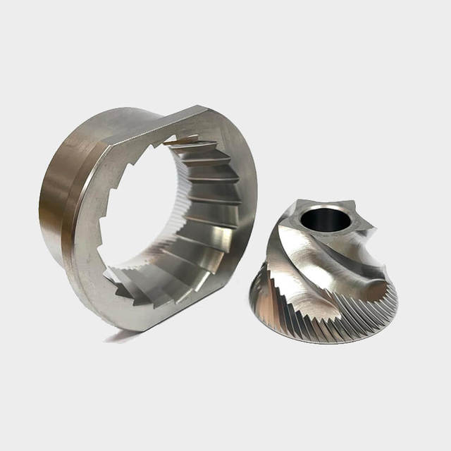 Custom Coffee Machine Parts Titanium Coated Stainless Steel CNC Milling Parts 5 Axis CNC Machining Service for Coffee Machine