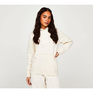 Conjunto Deportivo Personalizado para Mujer, Sudadera con Capucha y Pantalones Jogger Blancos, Ropa Deportiva Informal a Juego, Dos Piezas, Marca Privada OEM Trackstar - Product Image 2