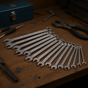 Juego de Llaves Combinadas Hazet de 16 Piezas, 12 Puntas Exteriores con Perfil de Tracción - Product Image 3