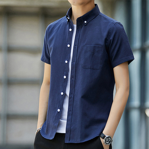 Camisa Oxford de Vestir para Hombre de Alta Calidad, Nueva Llegada, Lino Personalizado, Antiarrugas, Transpirable, Fabricación de Fábrica, Venta al por Mayor - Product Image 5