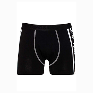 Compare hombres Boxer 140 Gsm tejido de punto 100% algodón ropa interior transpirable para hombres al por mayor OEM - Product Image 6