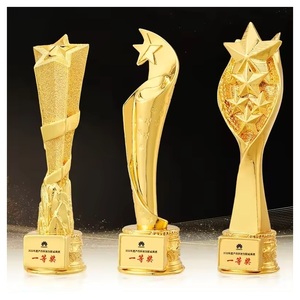 Manufacturer Direct <b>Sale</b> of Golden Metal Trophies & Awards Fixed Souvenir Competition Championship Trophy <b>for</b> Employee Promotion - Product Image 5